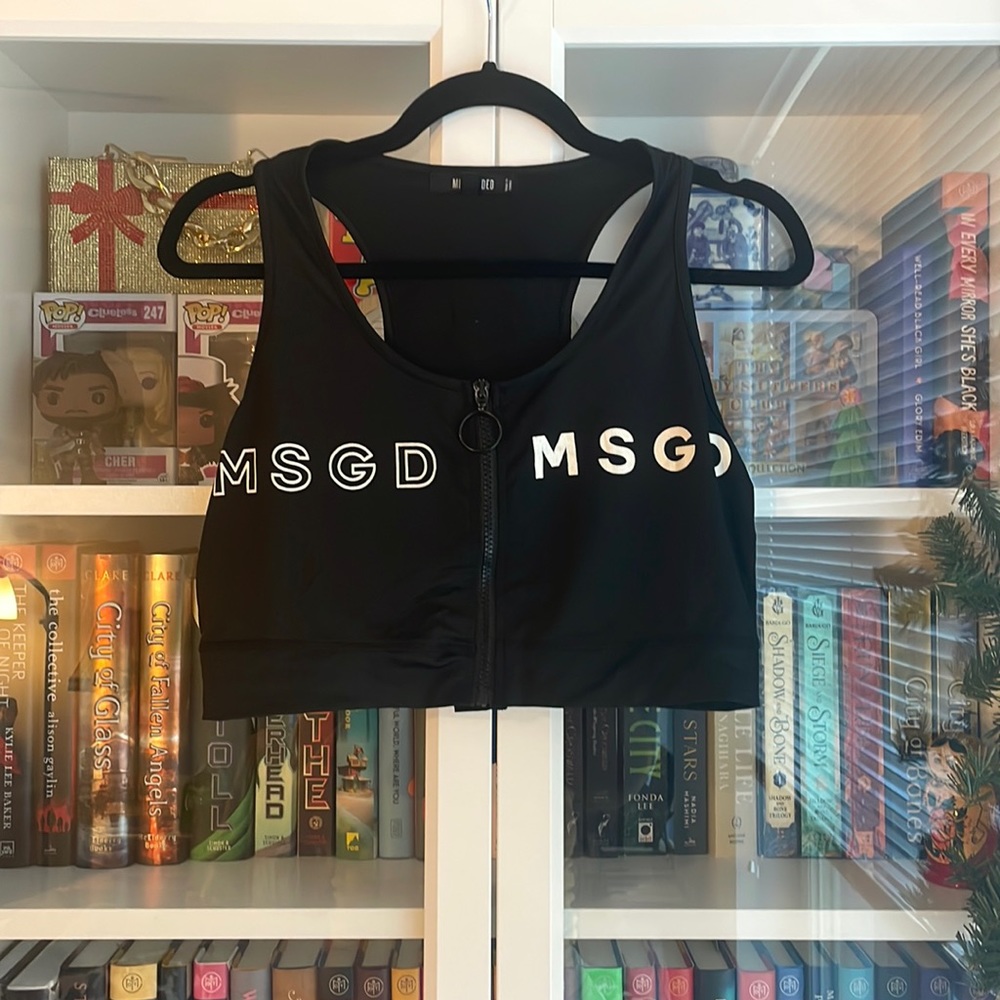 MISSGUIDED SPORTS BRA SIZE 10